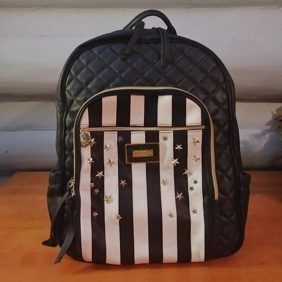 Betsey Johnson | Bags | Betsey Johnson Large Backpack Black  display picture 1
